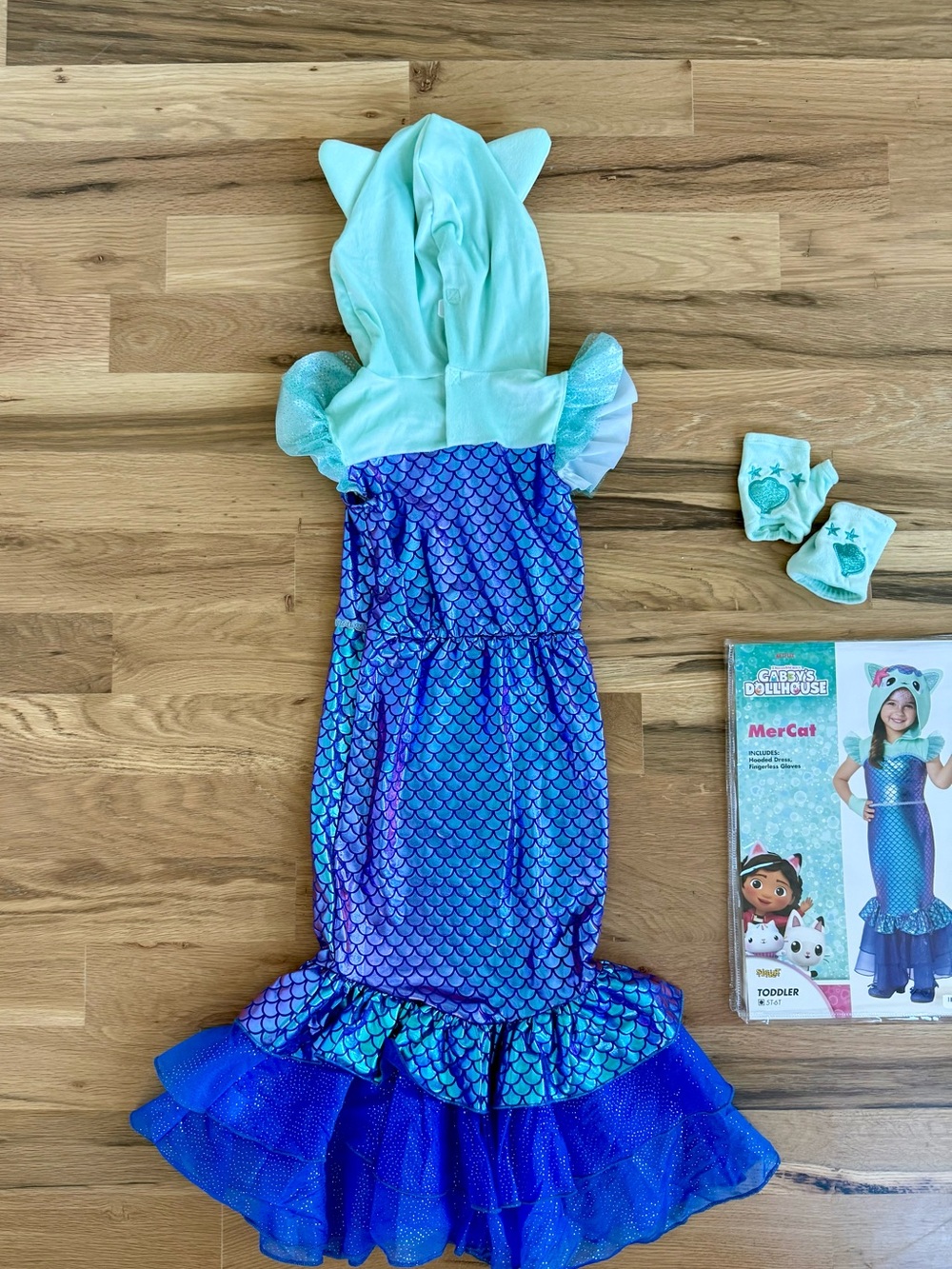 Gabby’s Dollhouse MerCat Costume - Picture 3 of 9